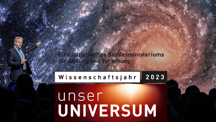 Wissenschaftsjahr 2023: Faszinierendes über „Unser Universum“ und den Nutzen der Raumfahrt – Viele Mitmachaktionen geplant !