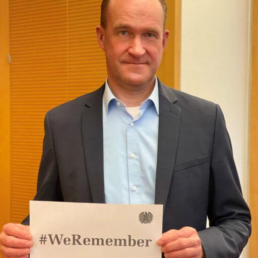 Meine Themen und Termine: #WeRemember zum Jahrestag der Befreiung von Ausschwitz am 27. Januar – Niemals vergessen !