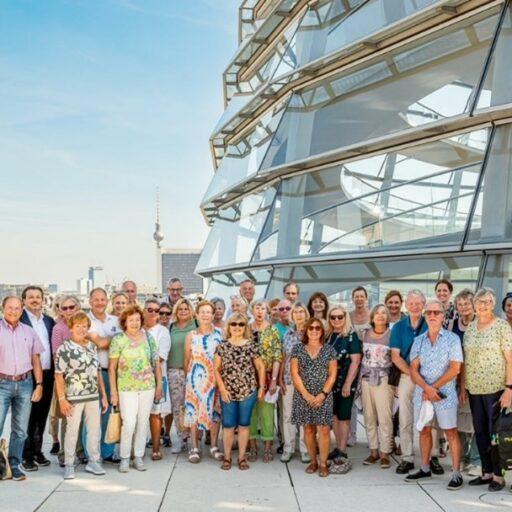Sommer 2023: Begeisterte Besucher-gruppen aus dem Wahlkreis in Berlin!